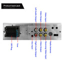 Single Din Touchscreen Radio Bluetooth Car Stereo 4 Inch FM + Rear View Camera