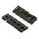 10x Small M5 5mm Motorcycle Fairing Spring Clips Speed Spire Nuts Clip U Nut Generic