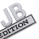2隆脕 FJB EDITION 3D Emblem Badge Truck Car Decal Bumper Sticker Sliver & Black