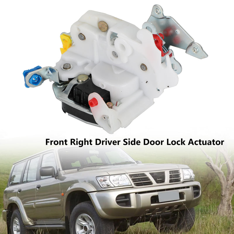 Front Right Driver Side Door Lock Actuator 80502-VB100 For Nissan Patrol GU Y61 Generic