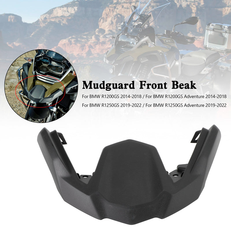 2014-2022 BMW R1200 R1250 GS Adventure Mudguard Extension Front Beak Nose