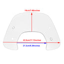 2016-2021 Vespa Sprint 150 ABS Motorcycle Windshield WindScreen