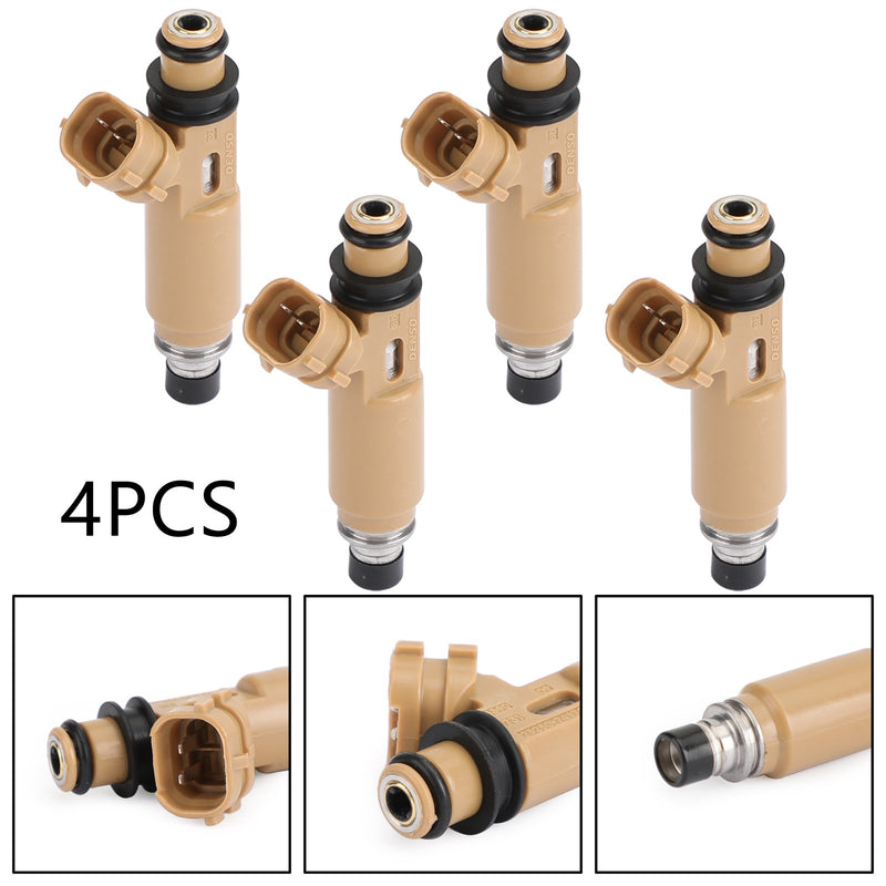 4PCS Fuel Injectors 23250-74170 23209-74170 Fit Toyota Camry RAV4 Avensis Generic