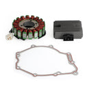 2005 Yamaha YZF R6 YZF600 R6 RaceBase Magneto Stator+Voltage Rectifier+Gasket Generic