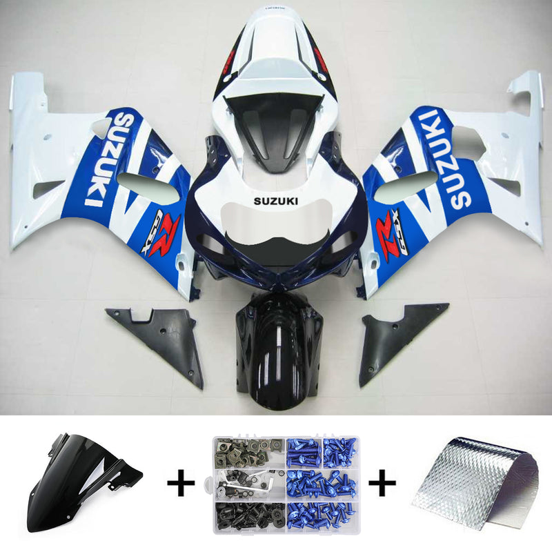 Suzuki GSXR750 2001-2003  Fairing Kit Bodywork Plastic ABS