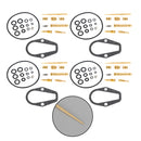 4X Carburetor Carb Rebuild Kit fit for HONDA CB500 CB500K Four 1971-1973 Generic