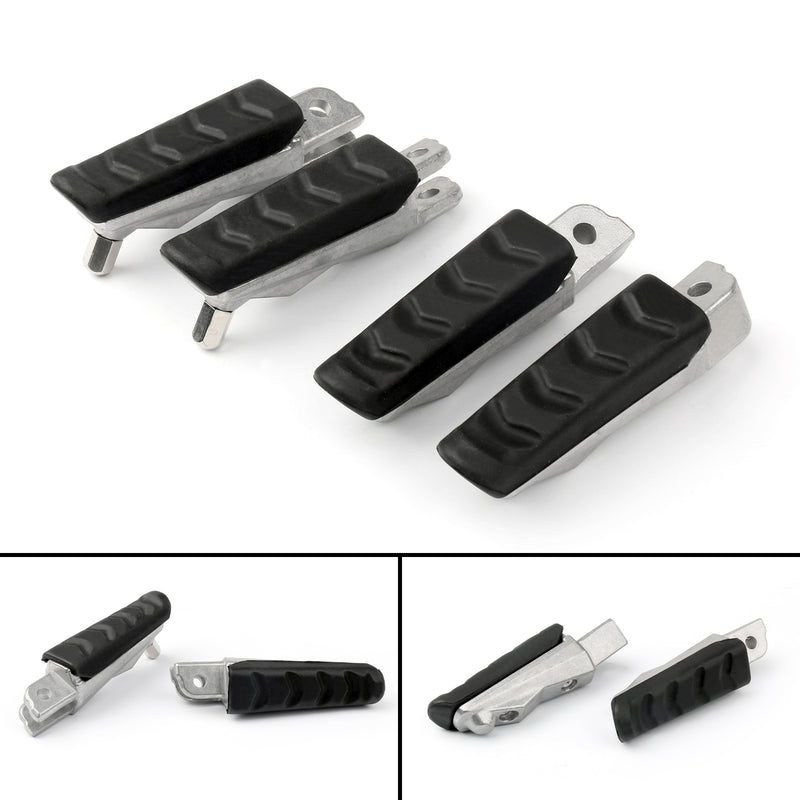 F&R Footrest Pedals Foot Pegs For BMW F800GT 11-13 F800S 04-08 F800ST 04-12 Generic