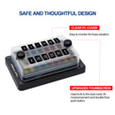 6 Way/12 Way Blade Fuse Box Block Holder ATO ATC for Car Marine Boat Waterproof