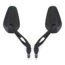 New Nylon M10 10Mm Rearview Side Mirrors Pair For Motorcycle Motorbike Custom Generic