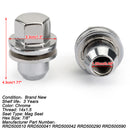 Set of 20 Lug Nuts For LR3 LR4 HSE Supercharged Range Rover Land Rover Chrome