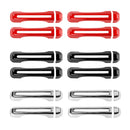 Carbon Black Red Silver Door handle Cover Trim Decoration Exterior For Wrangler JL 2018+ Generic