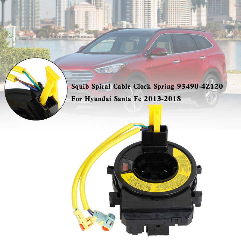 2013-2018 Hyundai Santa Fe Squib Spiral Cable Clock Spring 93490-4Z120 25560-9BH0A