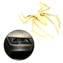 Auto Logo Car Sticker Metal Badge Emblem Spider Shape 3D Car Decal Sticker DIY Generic
