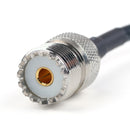 20cm RG58 Cable SMA Male Plug To SO239 UHF Female Jack Straight Pigtail 8in