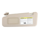 Left Sun Visor For Toyota 2008-13 Highlander W/ Vanity Light 74320-48500-B0/E0 Generic