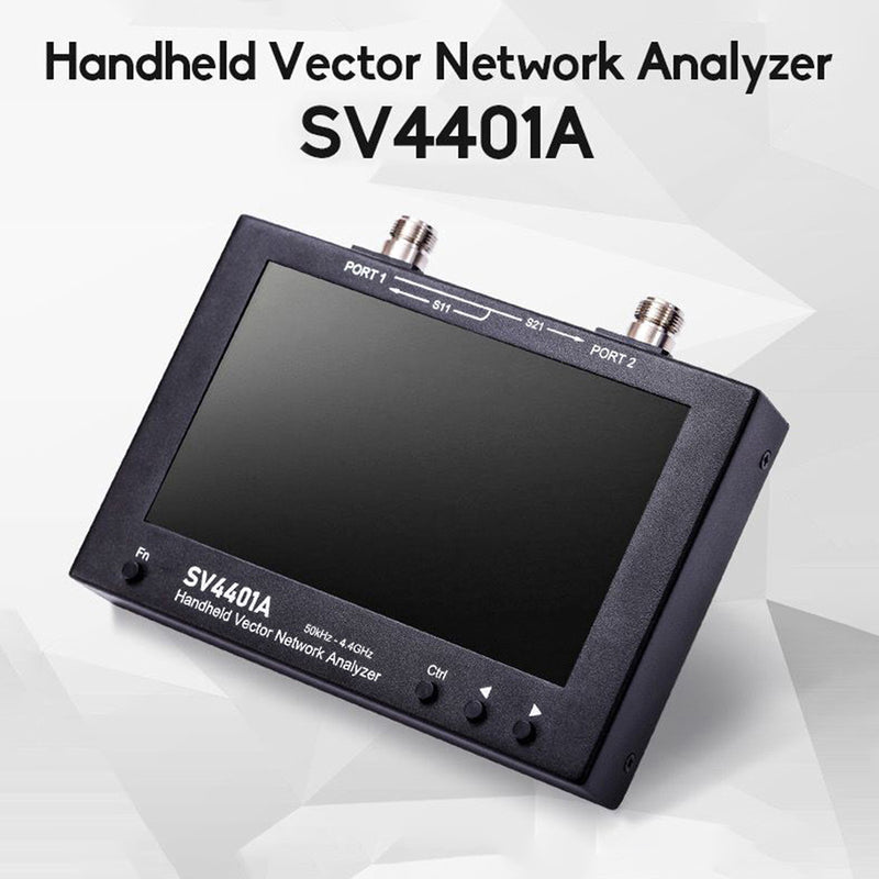 SV4401A 50KHz-4.4GHz Vector Network Vector Analyzer 100Db Dynamic NanoVNA