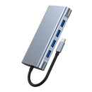 11 in 1 USB-C Type C HD Output 4K USB 3.0 HD Adapter HUB Multi-function Dock