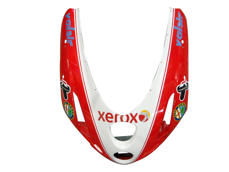 Fairings for 2003-2004 Ducati 999 Red & White Xerox Racing Generic