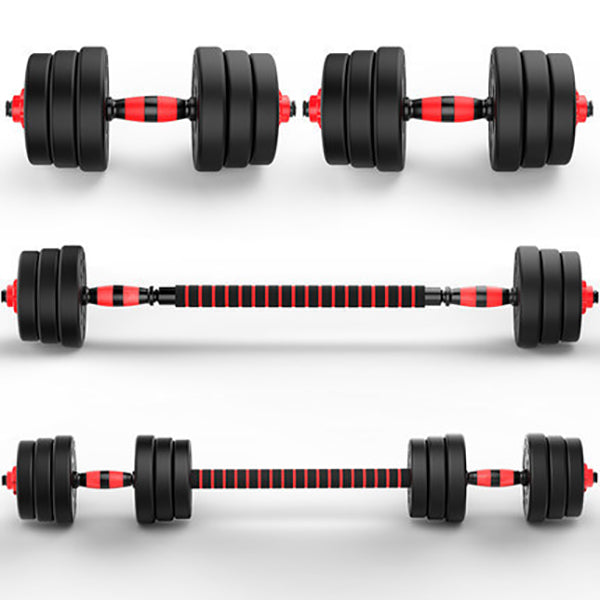 40KG Barbell & Dumbbell Set Pair Gym Body Building Free Weights Plates