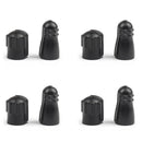 Volume Control Knob + Channel Switch Knob Cap For HT1000 Radio