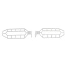 Rear Turn Signal Guard Cover for Honda ADV150/160 17-23 CB500X 2019-2021