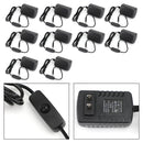 5V 3A Power Supply Charger Adapter ON/OFF Switch USB-C for Raspberry Pi 4 AC US