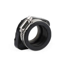 2x Carburetor Intake Adapter Flange Manifold w/Clamp For VM24 PE26 PE28 PWK 28mm