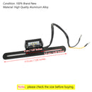 Universal Motorcycle License Plate Bracket w/ Light Generic