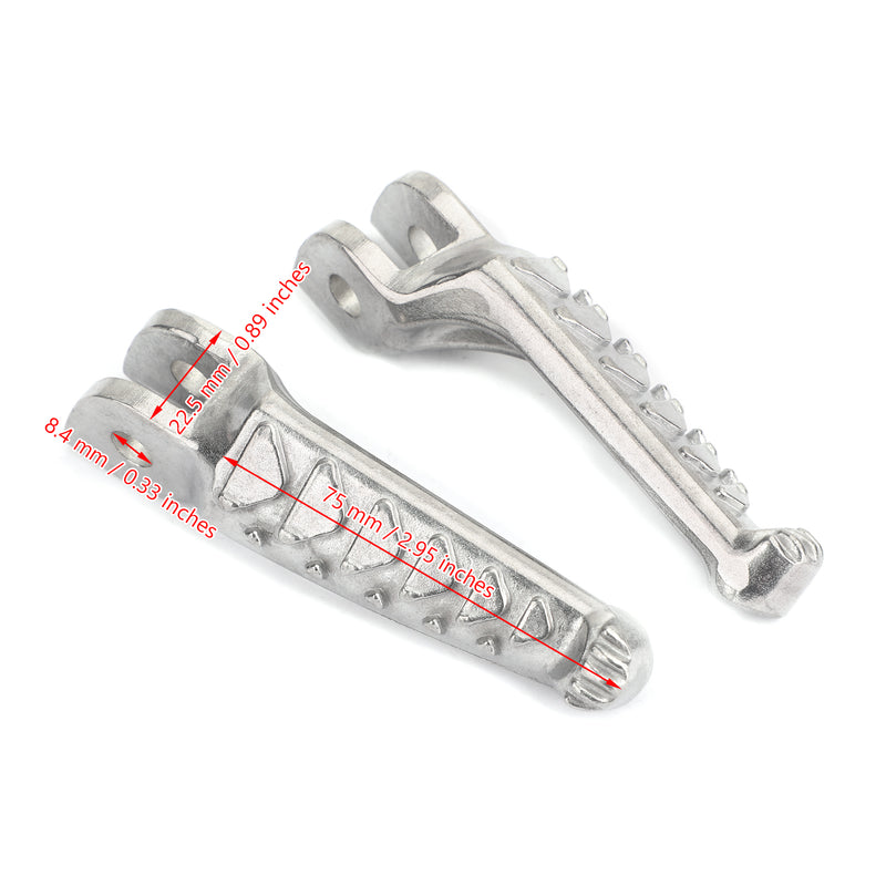 Front Footrests Foot Peg for Ducati Panigale 899 14-2015 Panigale 1199 2012-15 Generic