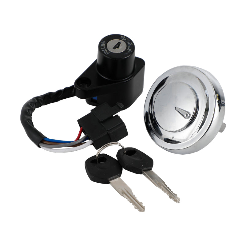 2006-2013 Kawasaki VN900 Classic Ignition Switch & Fuel Gas Cap