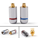 4Set Earphone DIY Pin Connector Plug For MMCX UE900 SE535 SE215 W10 20 30 Sil