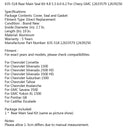 635-518 Rear Main Seal Kit 4.8 5.3 6.0 6.2 For Chevy GMC 12633579 12639250 Generic