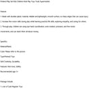 Supermarket Toys Pretend Play Set Kids Children Role Play Tools