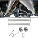 2013 2014 Dodge Ram 2500 3500 6.7L L6 Cummins Diesel 4" Exhaust Muffler Pipes & EGR  Delete Kit