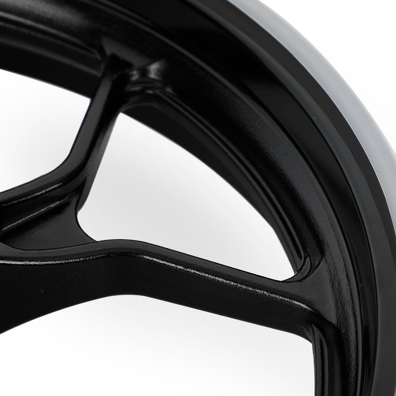 Black Front Wheel Rim For Yamaha YZF R3 2015 2016 2017 2018 2019 2020 2021 2022 Generic