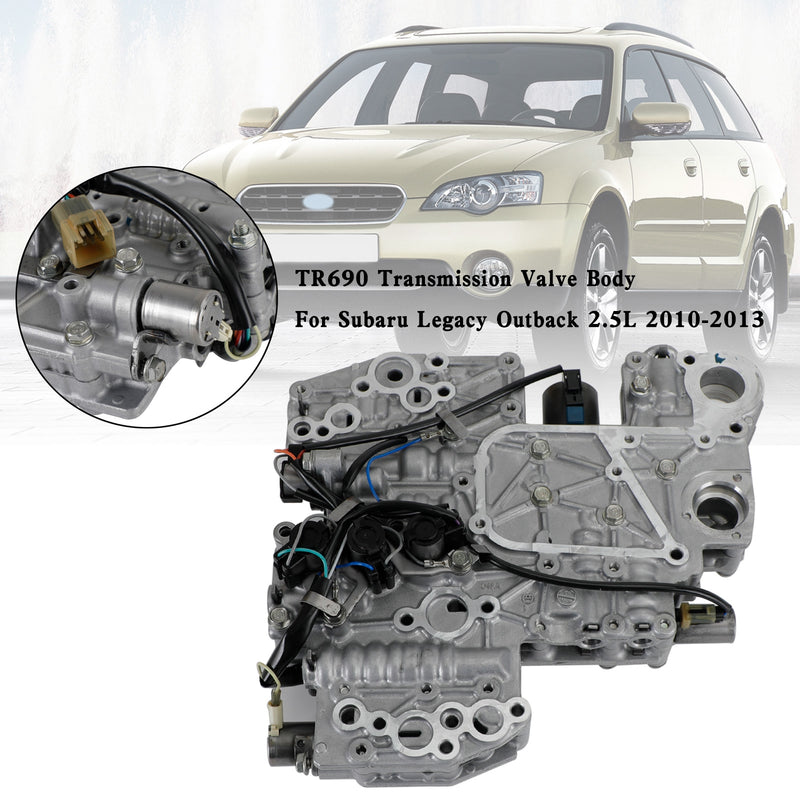 2010-2013 Subaru Legacy 2.5L CVT 4WD Limimted/Premium Sedan TR690 Transmission Valve Body 31706AA034 31706AA030 31706AA031 31706AA032 31706AA033