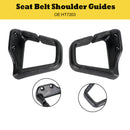 Black Seat Belt Shoulder Guides For 1993-2002 Camaro Firebird Convertible Generic