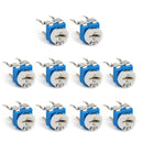 100Pcs 10K(103) RM063 Adjustable Trimmer Potentiometer Resistors Variable