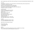 Rear Passenger Seat & Foot Pegs Kit for Honda Rebel 2017-2022 CMX 300 CMX 500