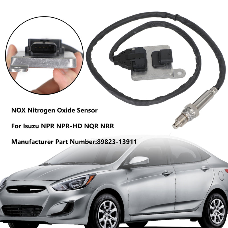 2011-2013 NQR Diesel 4HK1 5.2L NOX Nitrogen Oxide Sensor 89823-13911 Generic