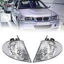 1999-2001 BMW 3 Series E46 Pair Front Indicator Turn Signal Corner Clear Lights
