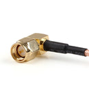 15cm RG316 Cable SMA Male Plug To SMA Male Plug Right Angle Pigtail 6in FPV