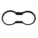 Carbon Fiber Front Water Cup Holder Cover Trim For Mustang 2015+ Generic
