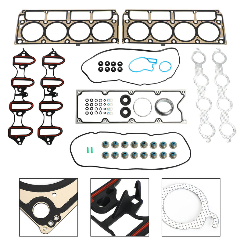 Engine Cylinder Head Gaskets Set Kit for Chevrolet Tahoe 4.8L 5.3L 2002-2011 Generic