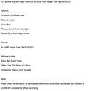 Car Window Sun Rain Guard Visors Kit 6PCS For FORD Ranger Crew Cab 2019-2021 Generic