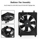 2PCS Radiator Cooling Fan For Assembly Honda Civic 2012-2015 Acura ILX 2013-2017