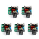 5Pcs Adjustable Voltage Regulator AC SCR Motor Speed Controller 220V 2000W