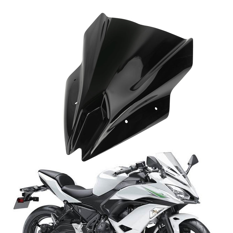 ABS Motorcycle Windscreen Screen Windshield for Kawasaki Ninja 650 2017-2019 Generic