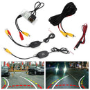 HD Dynamic Trajectory Tracks Car Wireless Rear View Camera Fit For E46 E53 E70
