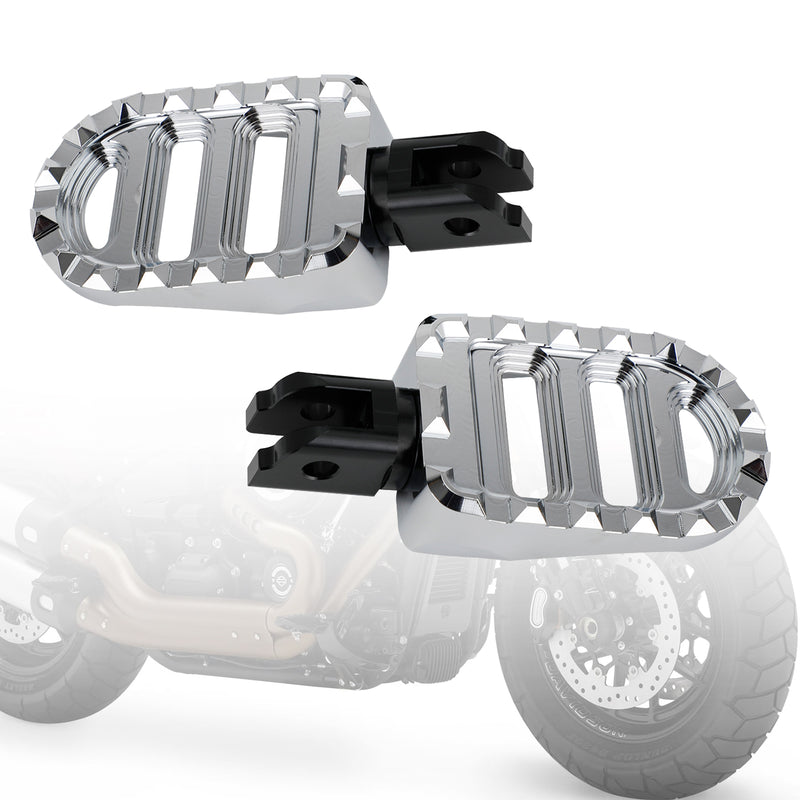 Sportster S Lower Rider Fat Bob Softail Slim Front Footrests Foot Peg